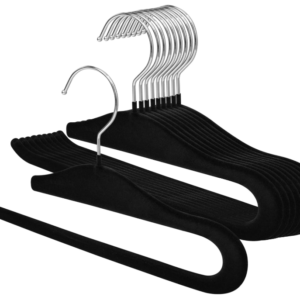 Premium Non Slip Velvet Hangers 10 Pack